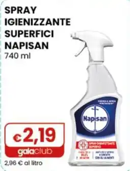 Gala Supermercati Spray igienizzante superfici Napisan offerta
