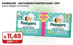 Gala Supermercati Pannolini Pampers Baby-dry offerta
