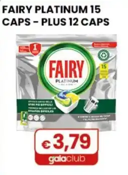 Gala Supermercati Fairy Platinum caps offerta