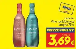 Iper Super Conveniente Lancers Vino rosé/bianco/sangria offerta