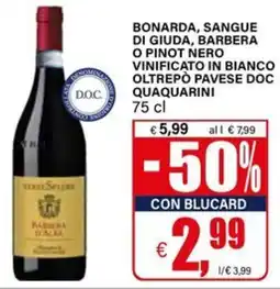 Il Gigante Barbera d'Alba offerta