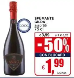 Il Gigante Spumante Gilda assortiti offerta