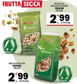 Despar Sicilia Pistacchi gusciati tostati Despar offerta