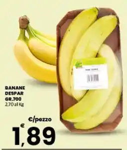 Despar Sicilia Banane Despar offerta