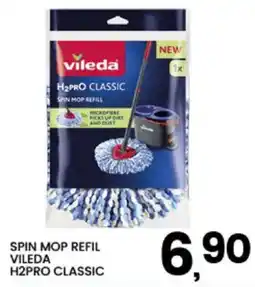 Interspar Spin mop refill Vileda H2Pro Classic offerta