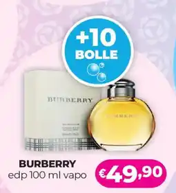 Acqua & Sapone Burberry edp 100 ml vapo offerta