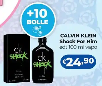 Acqua & Sapone Calvin Klein Shock For Him offerta