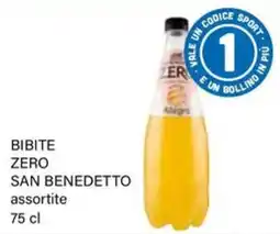 Il Gigante Bibite zero San Benedetto assortite offerta