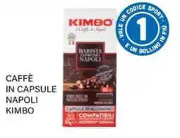 Il Gigante Caffè in capsule Napoli Kimbo offerta
