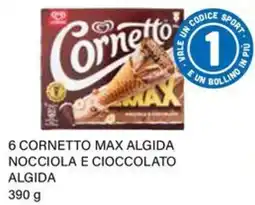 Il Gigante Cornetto Max Algida offerta