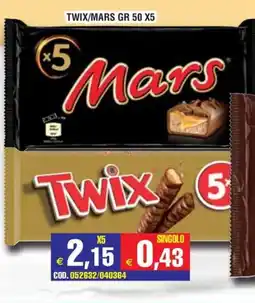 Immenso Cash Twix/Mars offerta