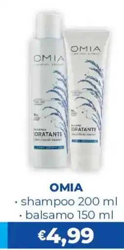 Acqua & Sapone Omia shampoo e balsamo offerta