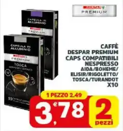 Despar Sicilia Caffè Despar Premium offerta