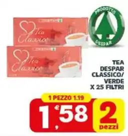 Despar Sicilia Tea Despar Classico/Verde offerta