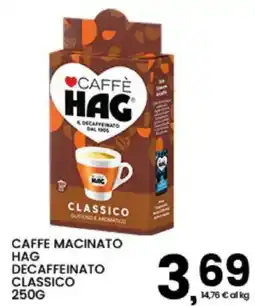 Interspar Caffè macinato Hag decaffeinato classico offerta