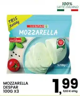 Interspar Mozzarella Despar offerta