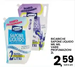 Interspar Sapone liquido milmil offerta