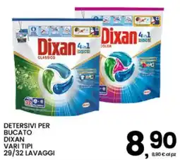 Interspar Detersivi per bucato Dixan offerta