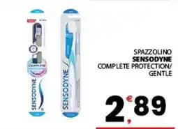 Despar Sicilia Spazzolino Sensodyne Complete Protection/Gentle offerta
