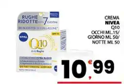 Despar Sicilia Crema giorno e notte Nivea Q10 Anti-Rughe offerta
