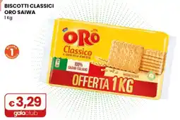 Gala Supermercati Biscotti classici Oro Saiwa offerta