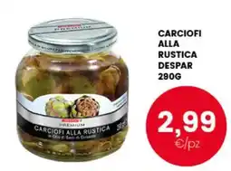 Interspar Carciofi alla rustica Despar offerta