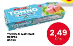 Interspar Tonno al naturale Despar offerta