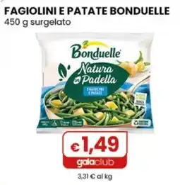 Gala Supermercati Fagiolini e patate Bonduelle offerta