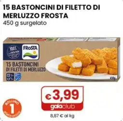 Gala Supermercati Bastoncini di filetto di merluzzo Frosta offerta