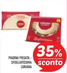 Conad Margherita Piadina piegata - Sfogliatissima Loriana offerta