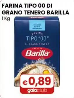Gala Supermercati Farina tipo 00 di grano tenero Barilla offerta