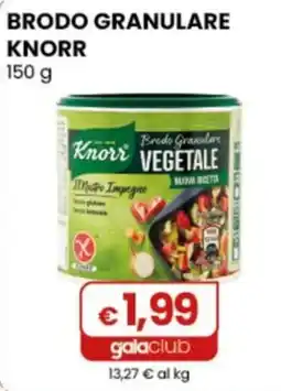 Gala Supermercati Brodo granulare vegetale Knorr offerta