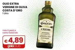 Gala Supermercati Olio extra vergine di oliva Costa d'Oro offerta