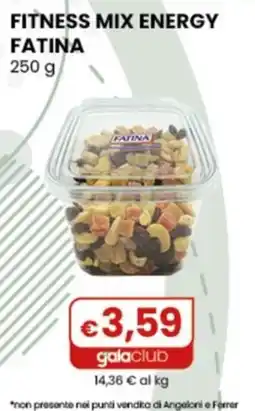 Gala Supermercati Fitness mix energy Fatina offerta