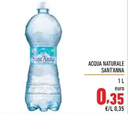 Maxi Supermercati Acqua naturale Sant'Anna offerta
