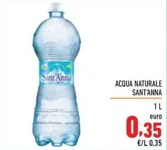 Acqua naturale Sant'Anna