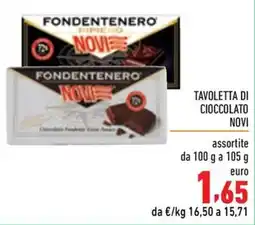 Maxi Supermercati Tavoletta di cioccolato Novi offerta