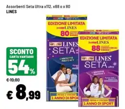 Iper La Grande Assorbenti Seta Ultra Lines offerta