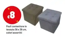 Iper La Grande Pouf contenitore offerta