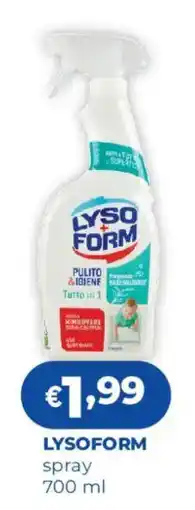Acqua & Sapone Lysoform spray offerta