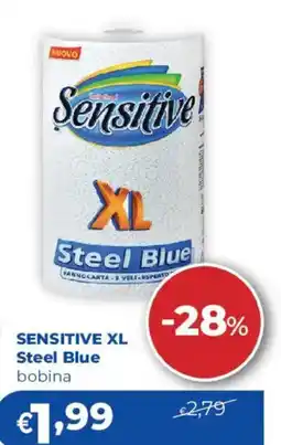 Acqua & Sapone Sensitive XL Steel Blue offerta