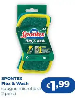 Acqua & Sapone Spontex Flex & Wash offerta