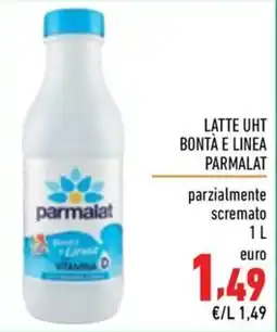 Maxi Supermercati Latte UHT Bontà e Linea Parmalat offerta