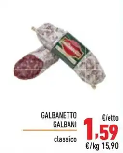 Maxi Supermercati Galbanetto Galbani classico offerta