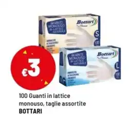 Iper La Grande Guanti in lattice monouso Bottari offerta