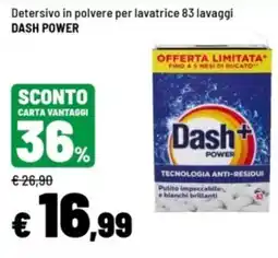 Iper La Grande Detersivo in polvere per lavatrice Dash Power offerta