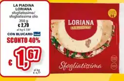 Il Gigante La Piadina Lorian offerta