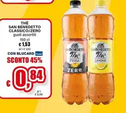 Il Gigante Thè San Benedetto Classico/Zero offerta