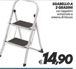Iper Super Conveniente Sgabello a 2 gradini offerta