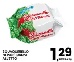 Interspar Squaquerello Nonno Nanni all'etto offerta